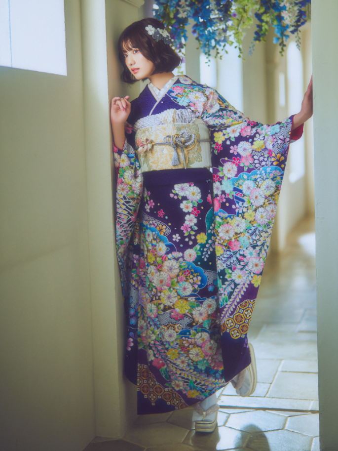 紫系の振袖が似合う人の特徴 